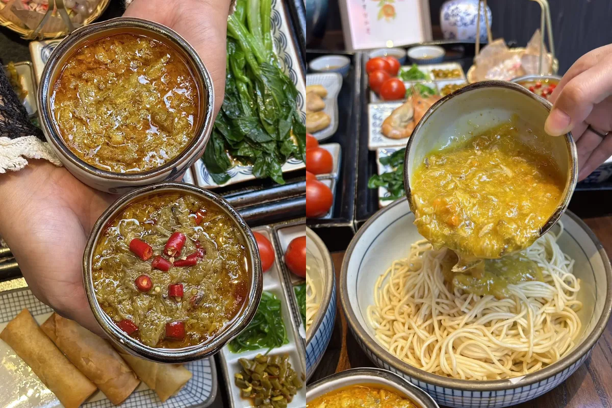 Mì cua lông ẩm thực Miếu Thành Hoàng
