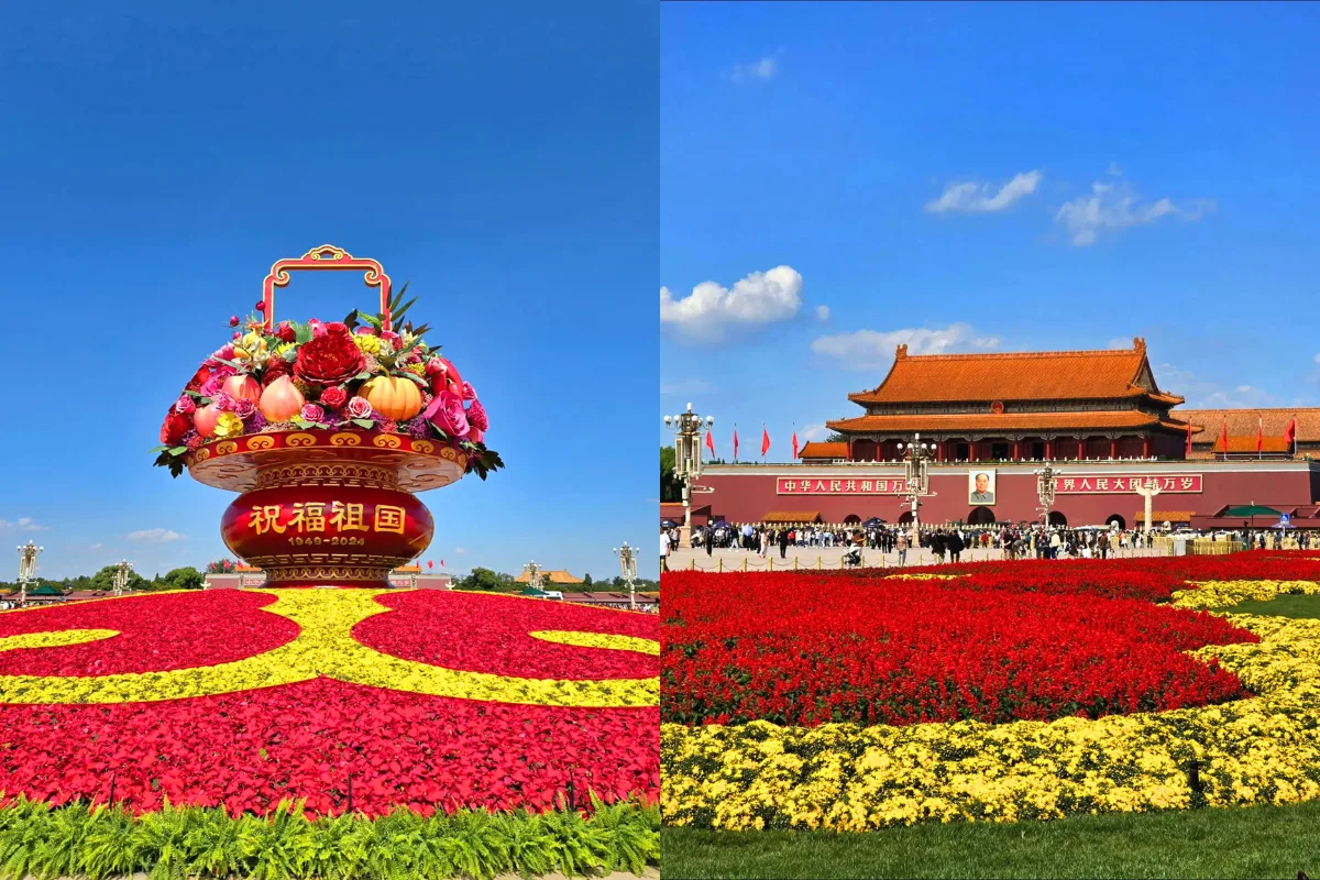 Dịp Quốc khánh Trung Quốc mùa thu
