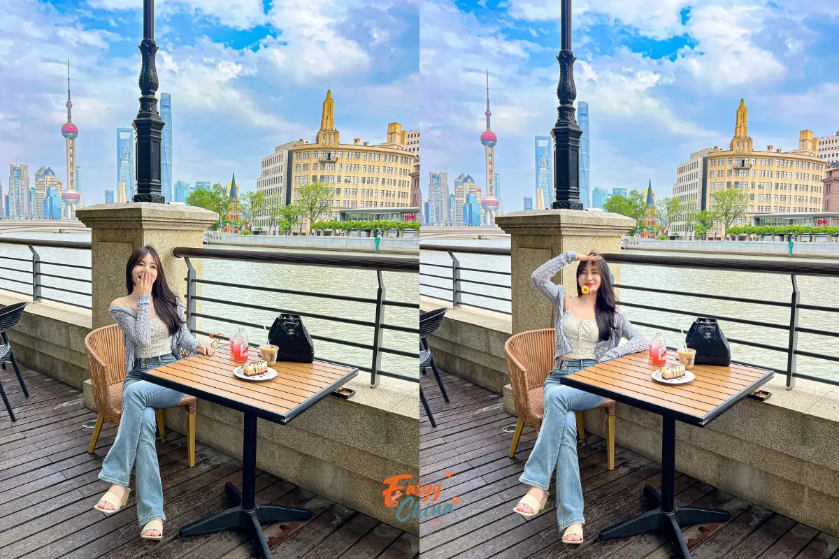 Check-in tại Rei Flower Coffee Thượng Hải