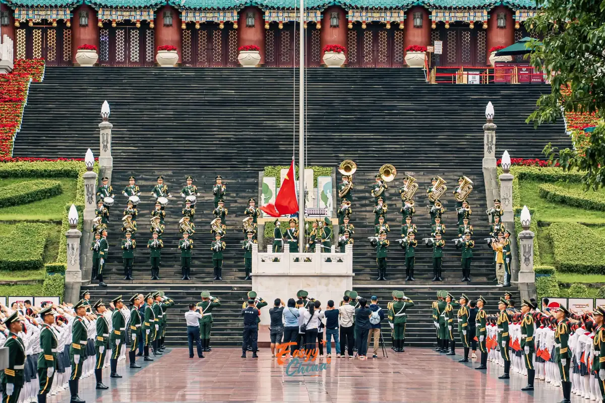 Lễ lớn tại Đại lễ đường Nhân dân Trùng Khánh