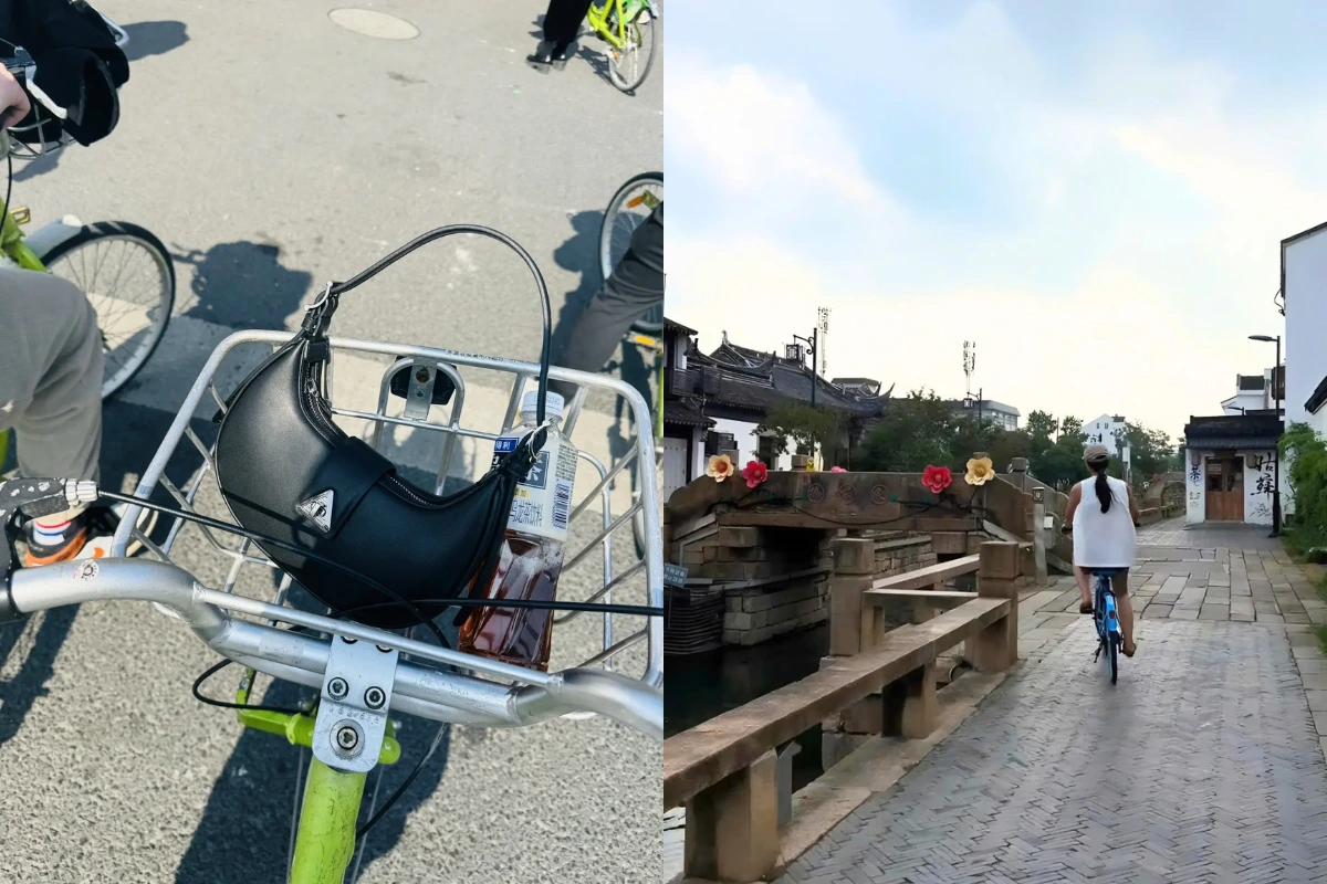 Thuê xe đạp ở phố cổ Bình Giang