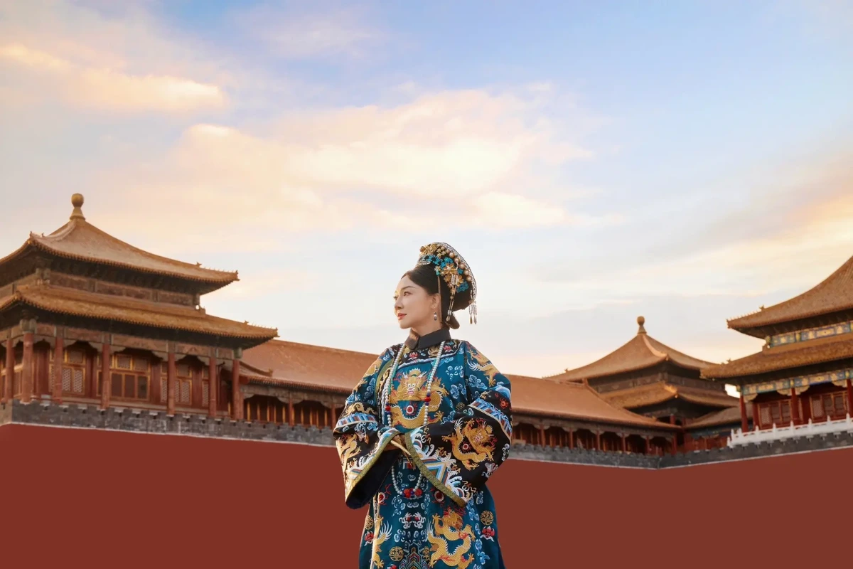 Chụp ảnh ở Tử Cẩm Thành