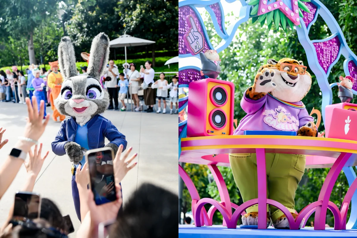 Xem diễu hành Disneyland Thượng Hải 1 ngày