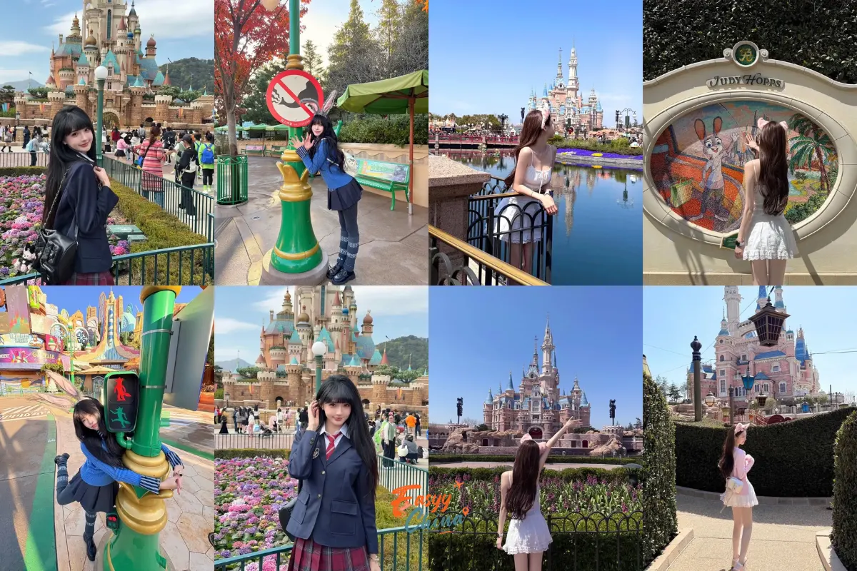 Check-in Disneyland Thượng Hải