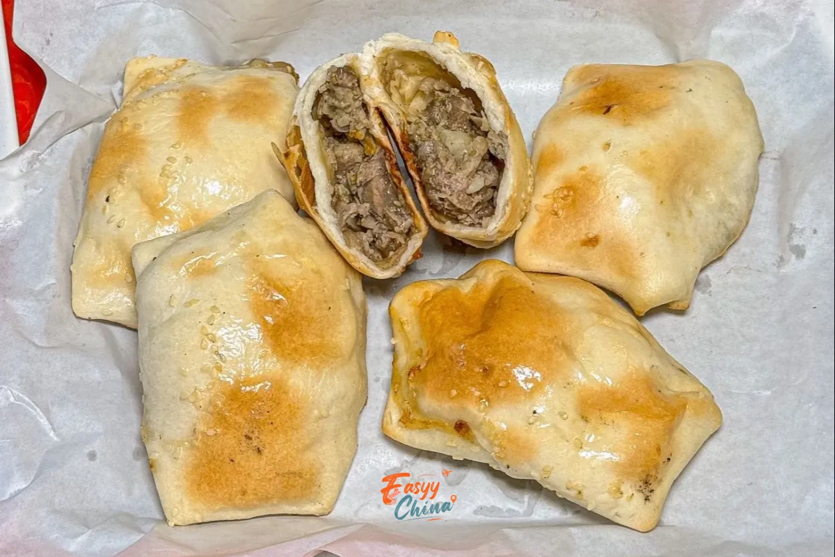 Ăn bánh bao nướng khi du lịch Hạ Môn