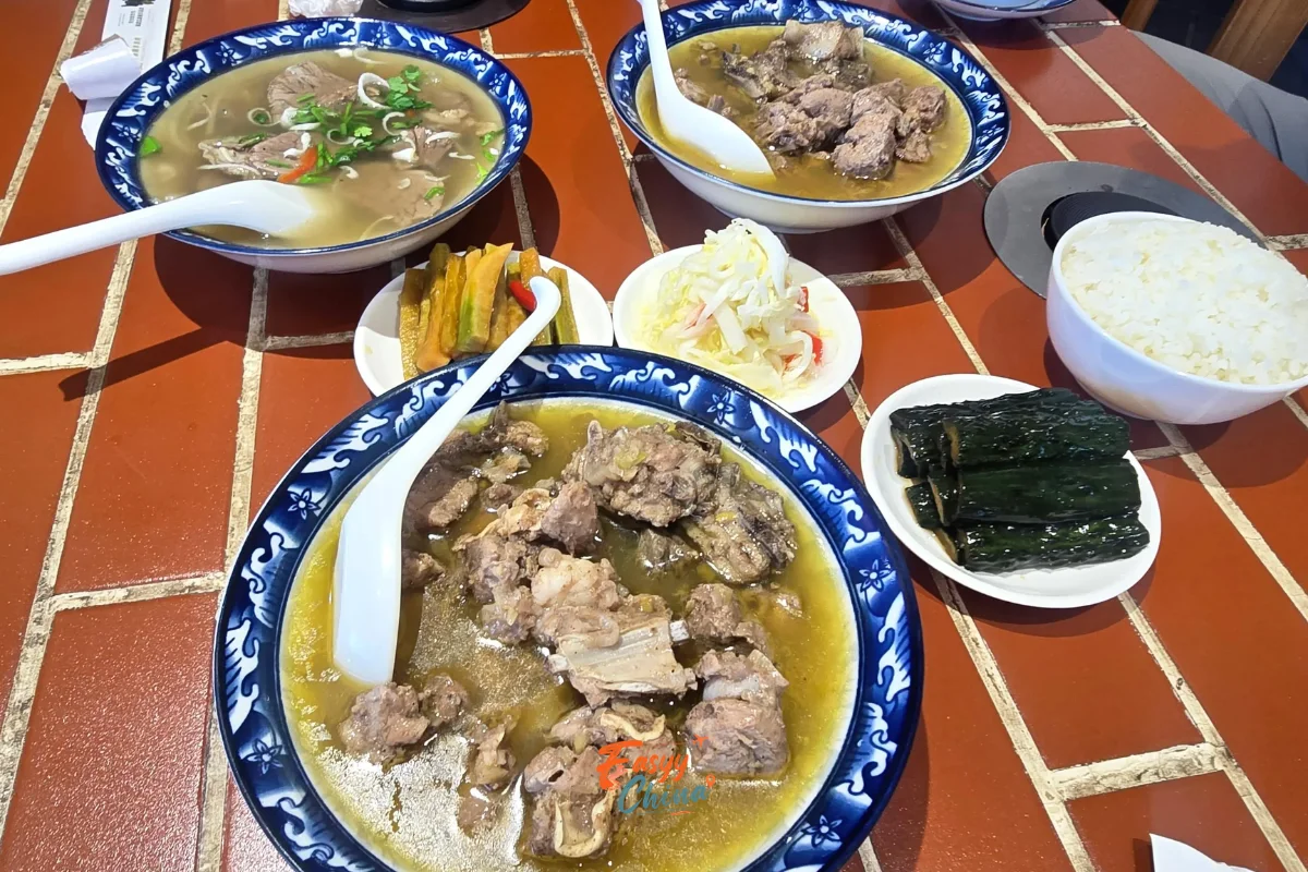 Thịt cừu non hấp Ninh Hạ