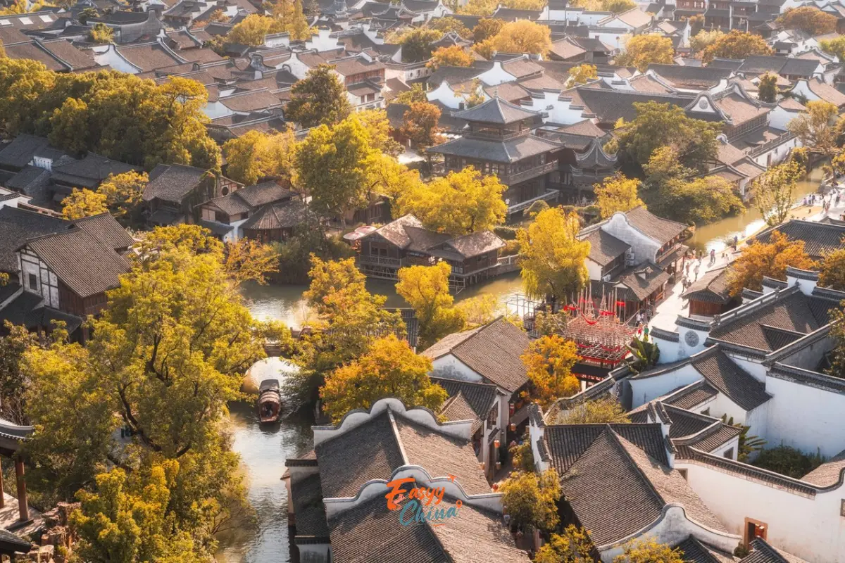 Mùa thu lý tưởng để du lịch Ô Trấn