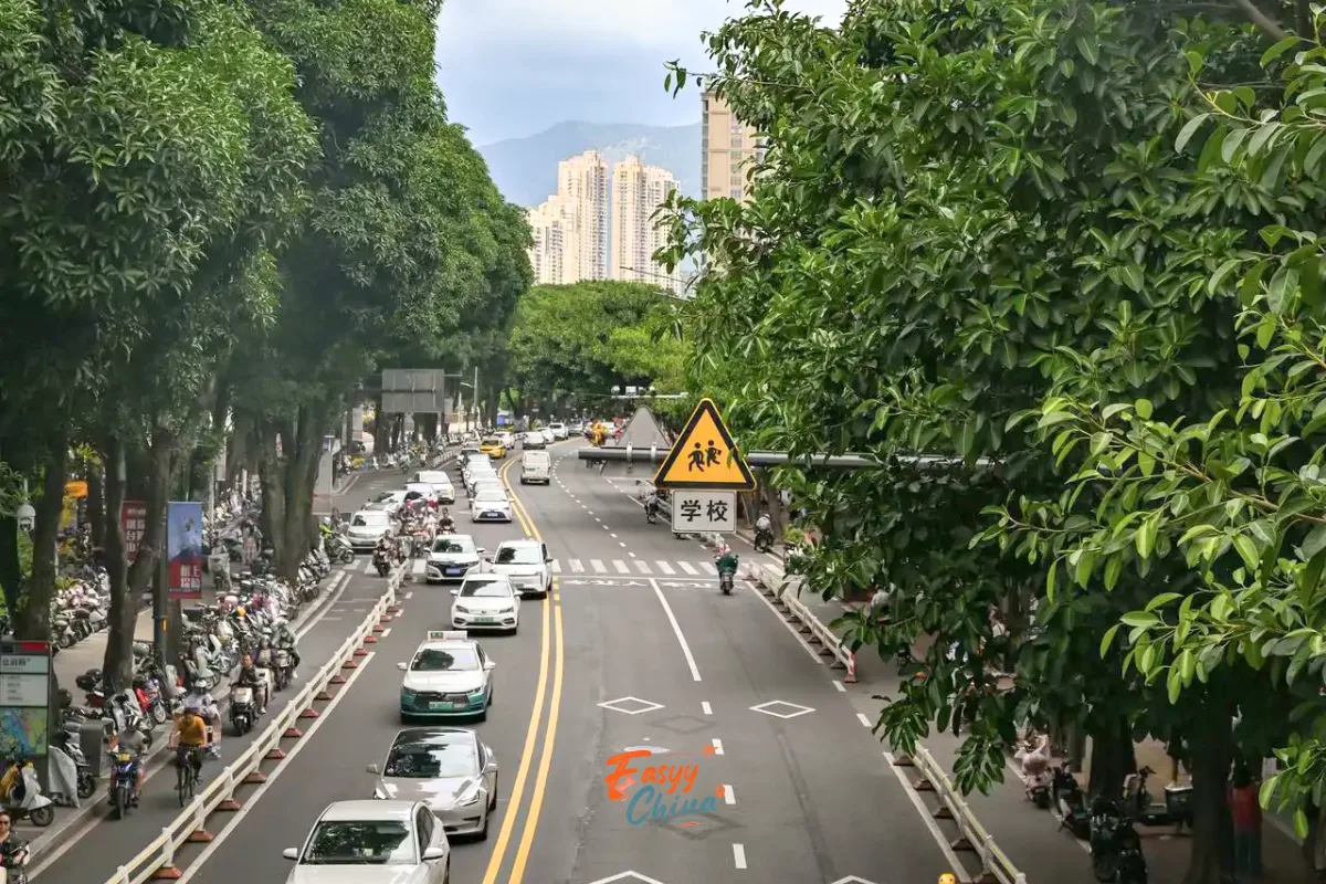 Di chuyển trong thành phố Phúc Châu
