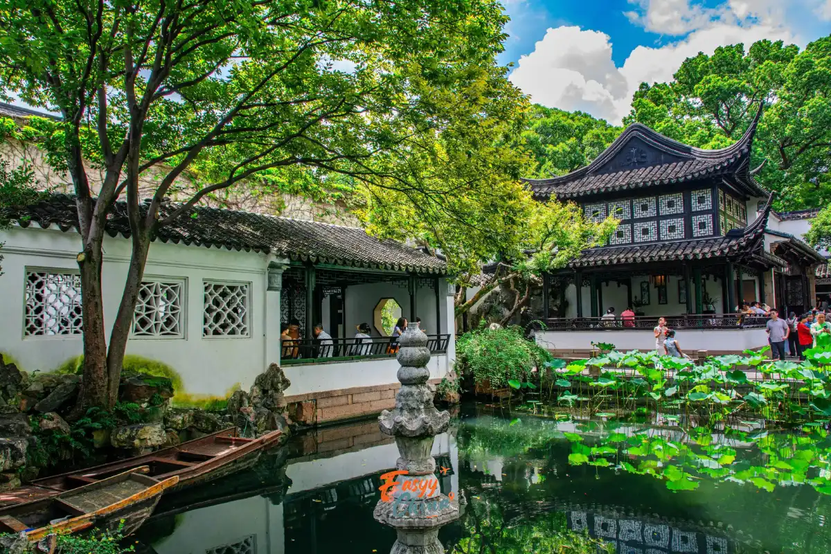 Lưu Viên khi du lịch Tô Châu
