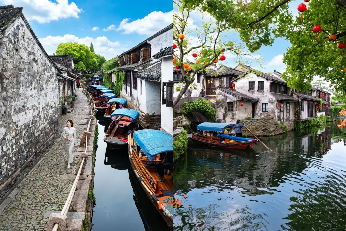 Phố cổ Tô Châu khi du lịch Tô Châu