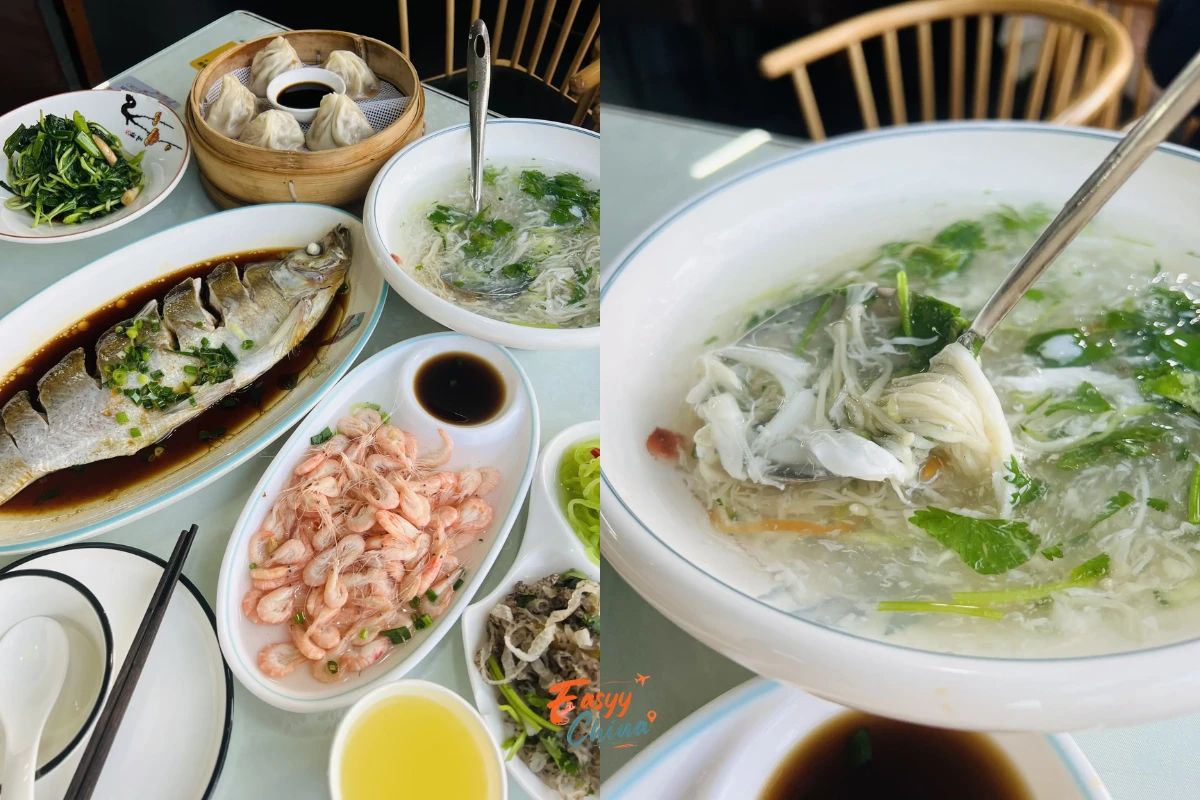 Du lịch Tô Châu ăn Thái Hồ Tam Bạch