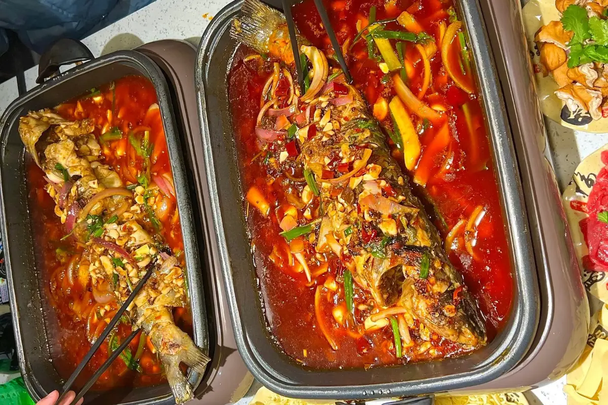Du lịch Trùng Khánh ăn cá Jiangtuan