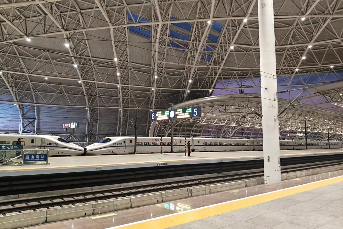 Đi tàu cao tốc khi du lịch Trung Quốc tự túc lần đầu