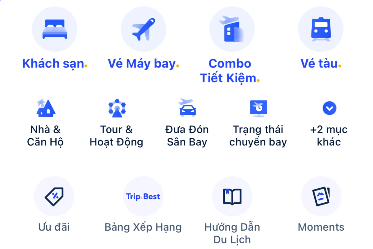 Đặt dịch vụ trên Trip.com khi du lịch Trung Quốc tự túc