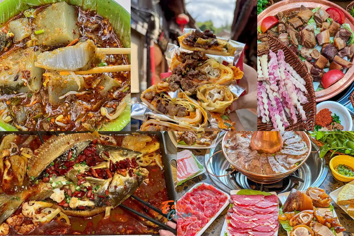 Khám phá ẩm thực Lệ Giang giữa phố cổ