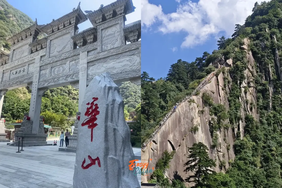 Núi Hoa Sơn địa điểm du lịch Tây An