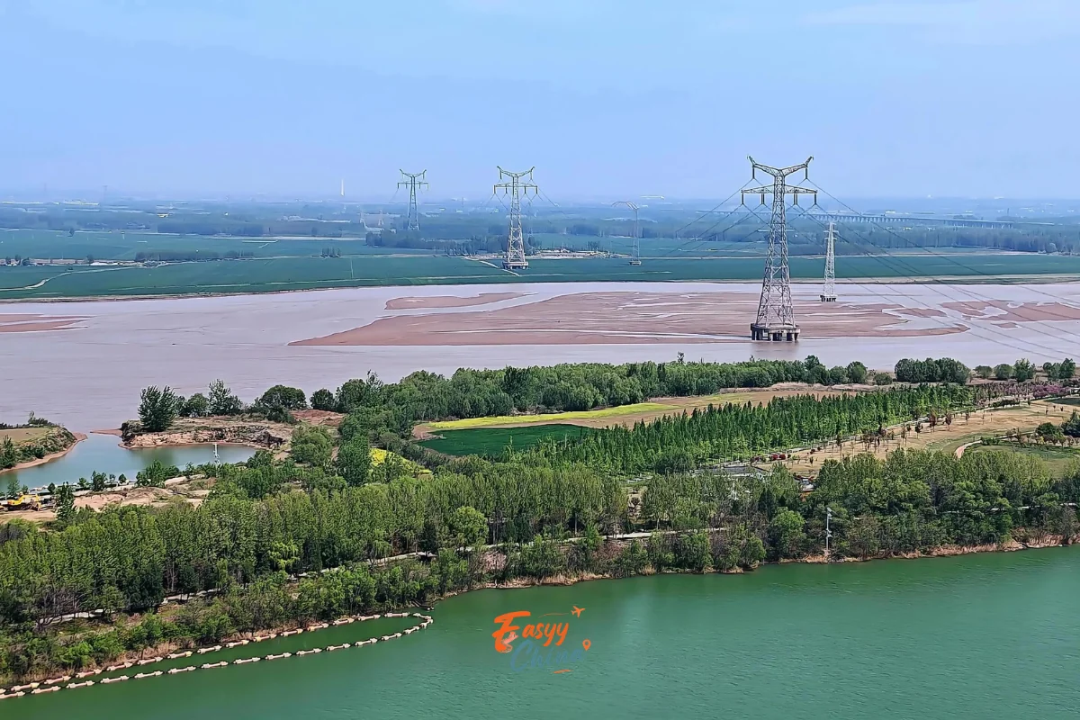 Sông Hoàng Hà địa điểm du lịch Trịnh Châu nổi tiếng