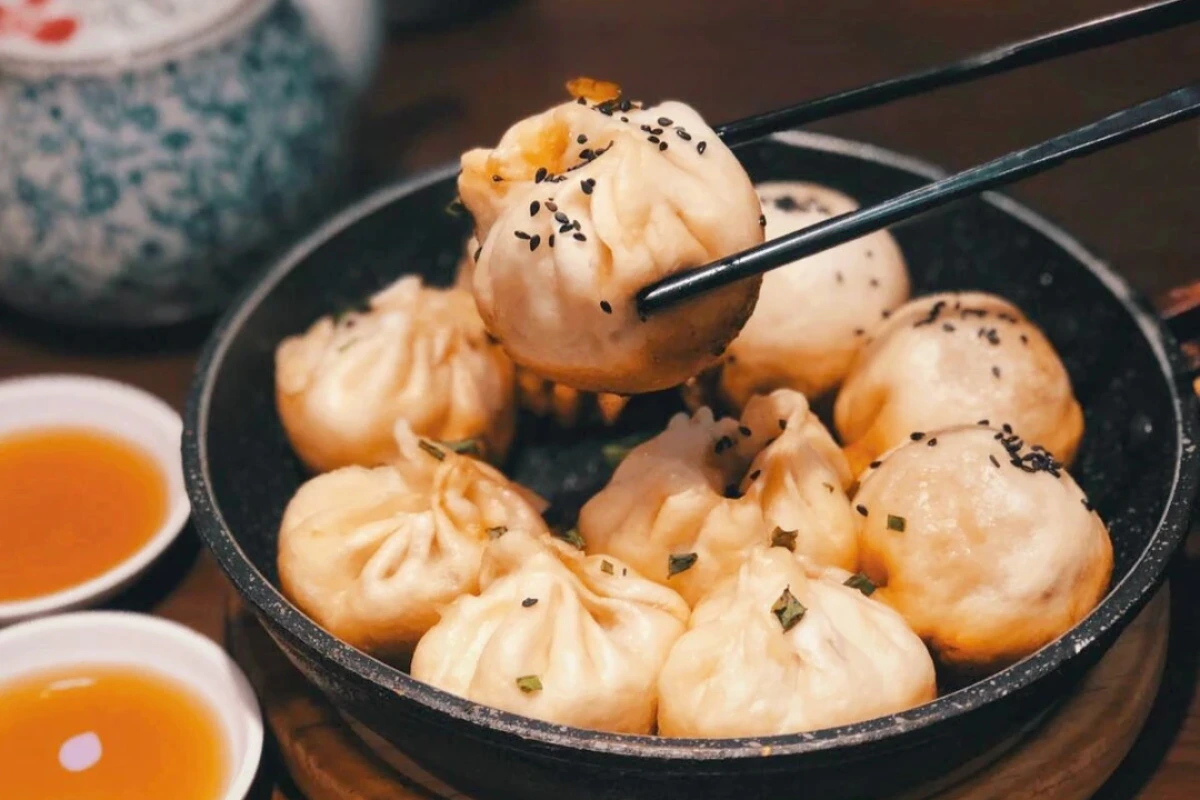 Bánh bao ẩm thực Trung Quốc