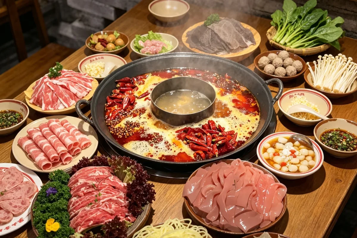Lẩu Tứ Xuyên ẩm thực Trung Quốc