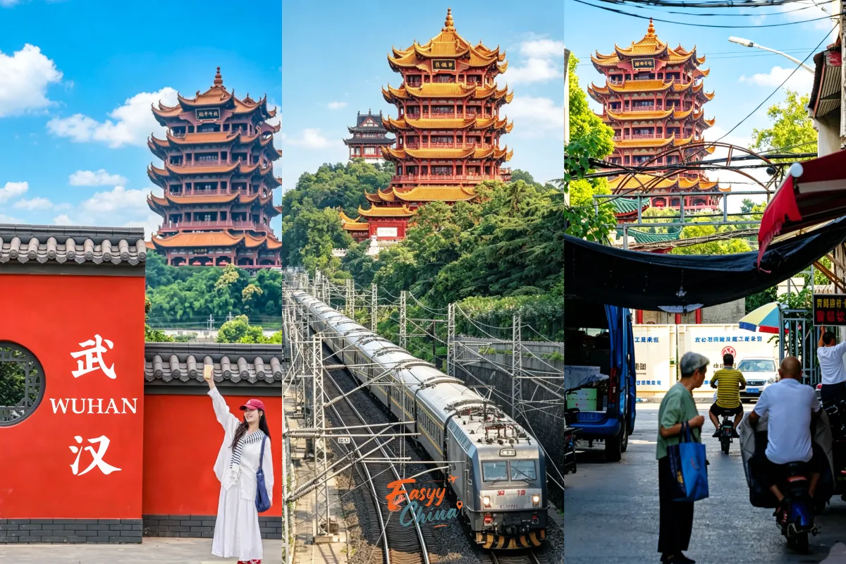 Tháp Hoàng Hạc địa điểm du lịch Vũ Hán
