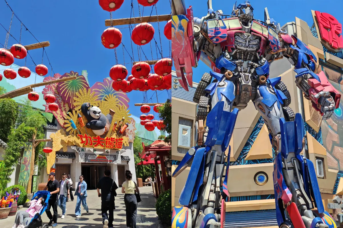 Vui chơi tại Universal Studios Bắc Kinh