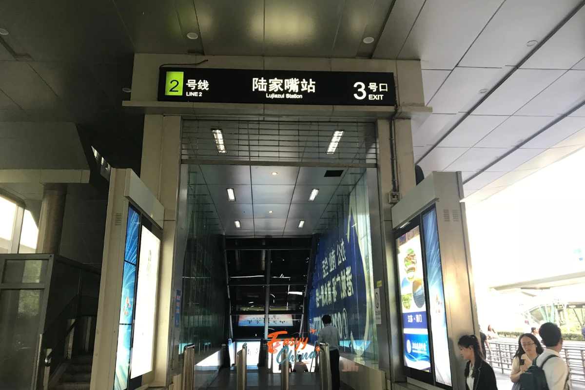Ga Lujiazui đến Lục Gia Chủy