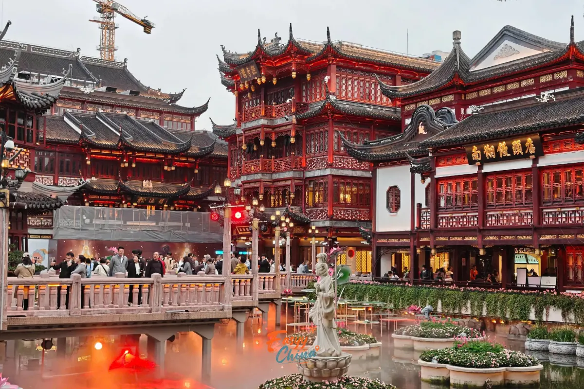 Kinh nghiệm tham quan Miếu Thành Hoàng Thượng Hải