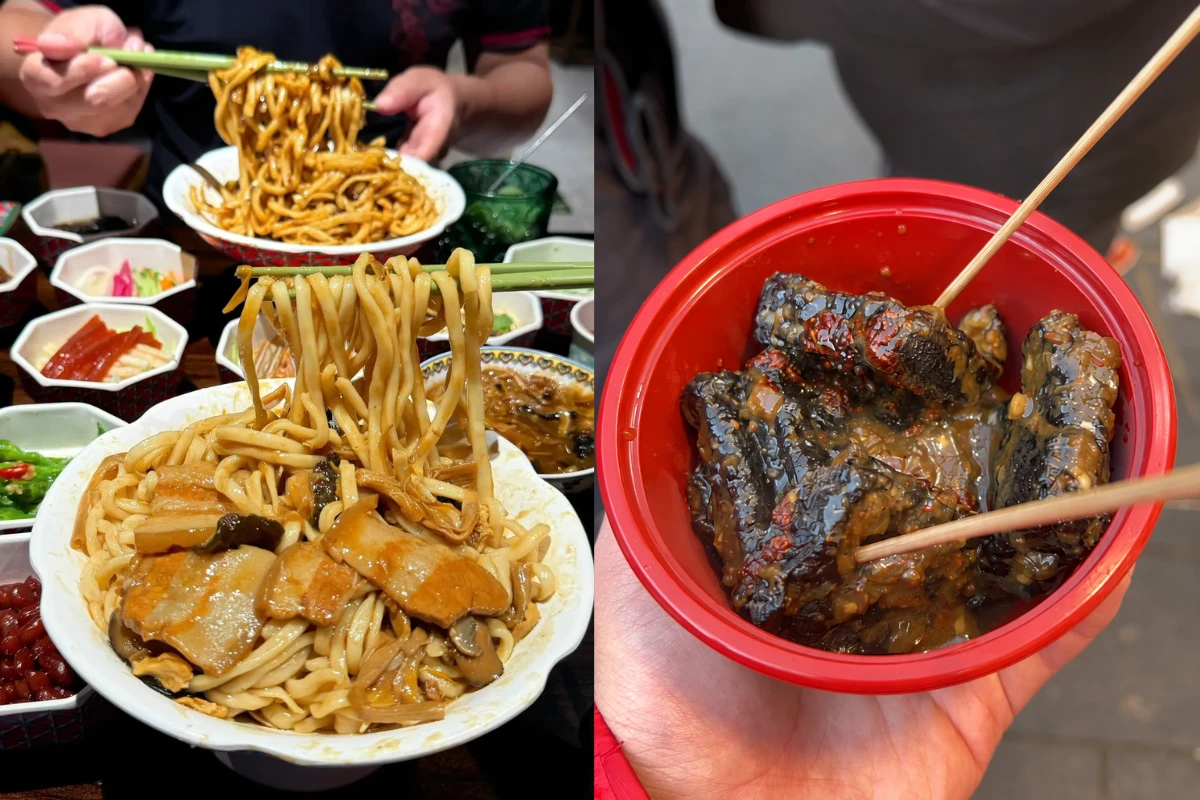 Đồ ăn ngon ở Nam La Cổ Hạng