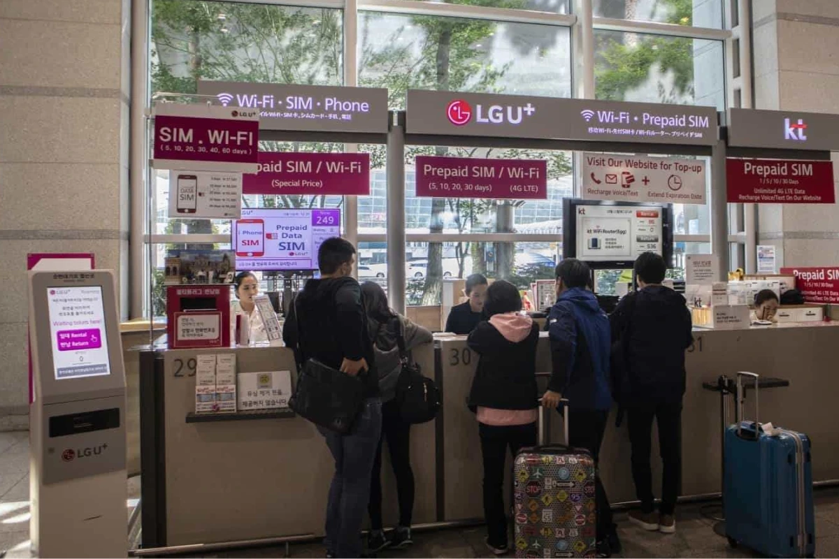 Mua SIM Trung Quốc tại sân bay