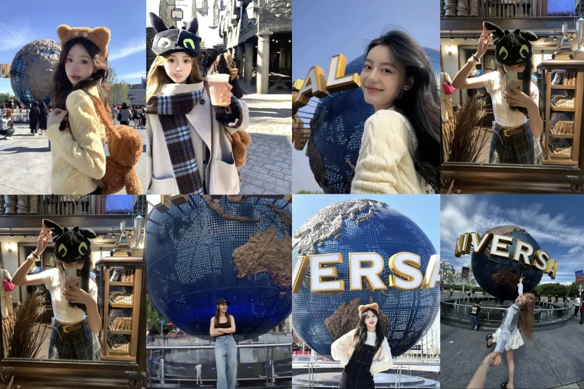 Check in Universal Studios Bắc Kinh