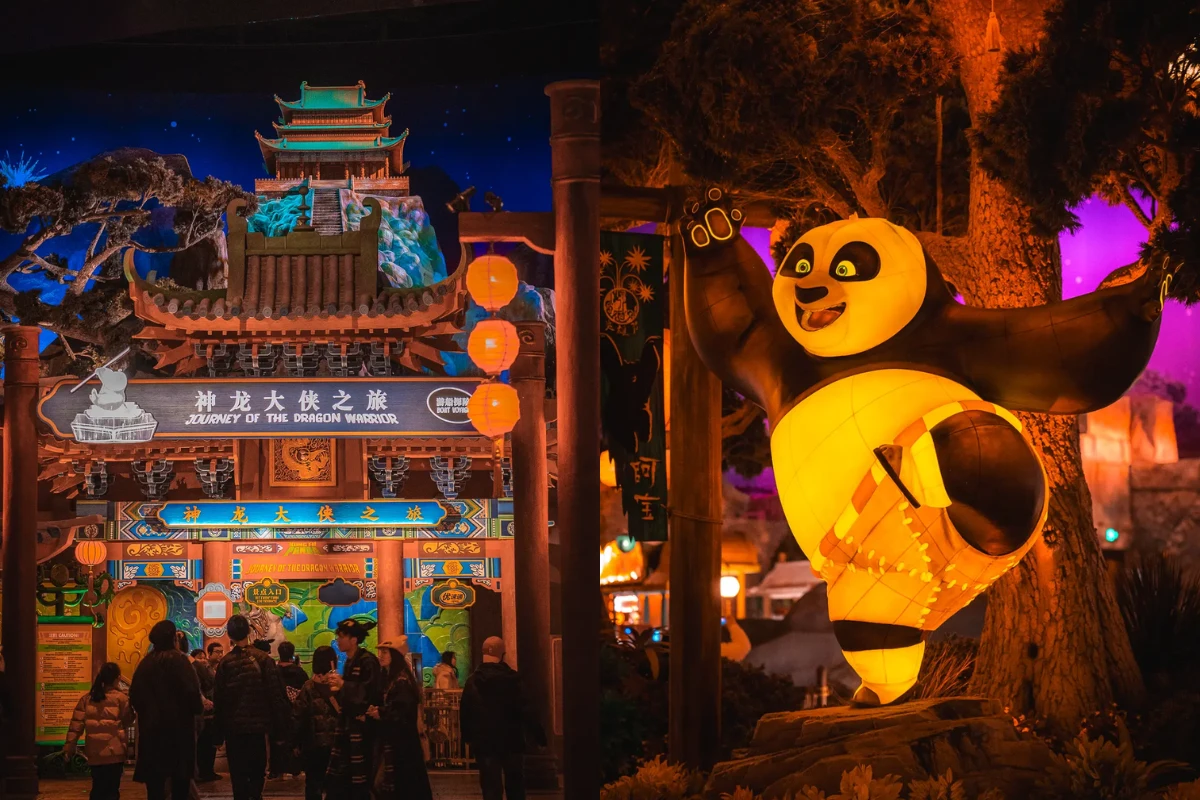 Kung Fu Panda Land Universal Studios Bắc Kinh
