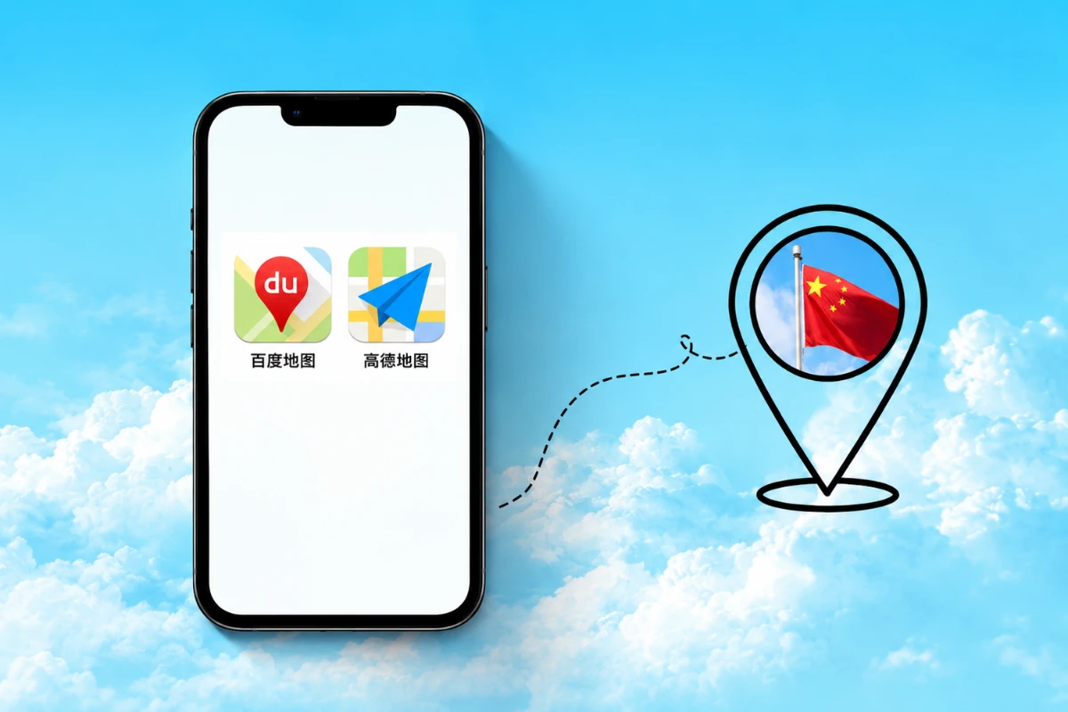 Dùng bản đồ khi du lịch Trung Quốc Google Maps có dùng được không?