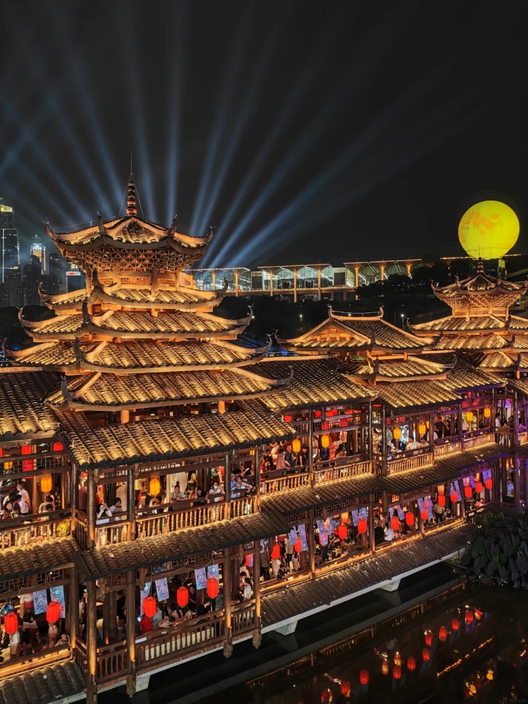 Nam Ninh khi thành phố lên đèn