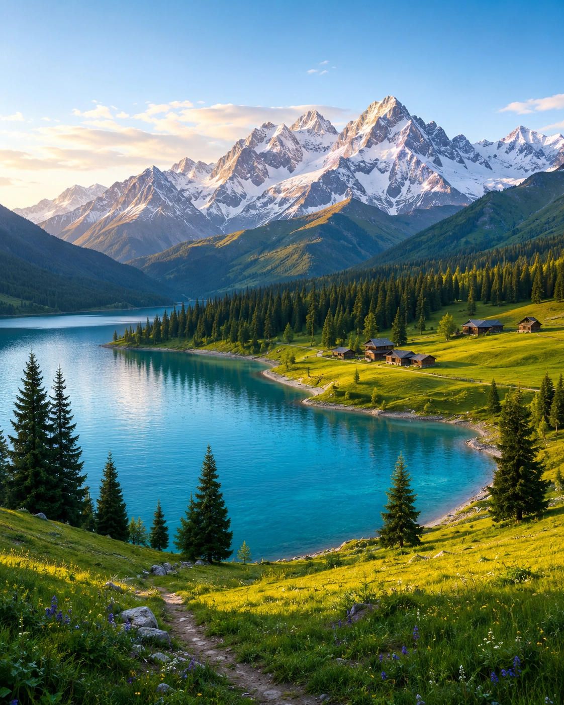 Bắc Tân Cương 9n8d: Urumqi – Burqin – Kanas – Hemu – Sailimu – Yining – Turpan