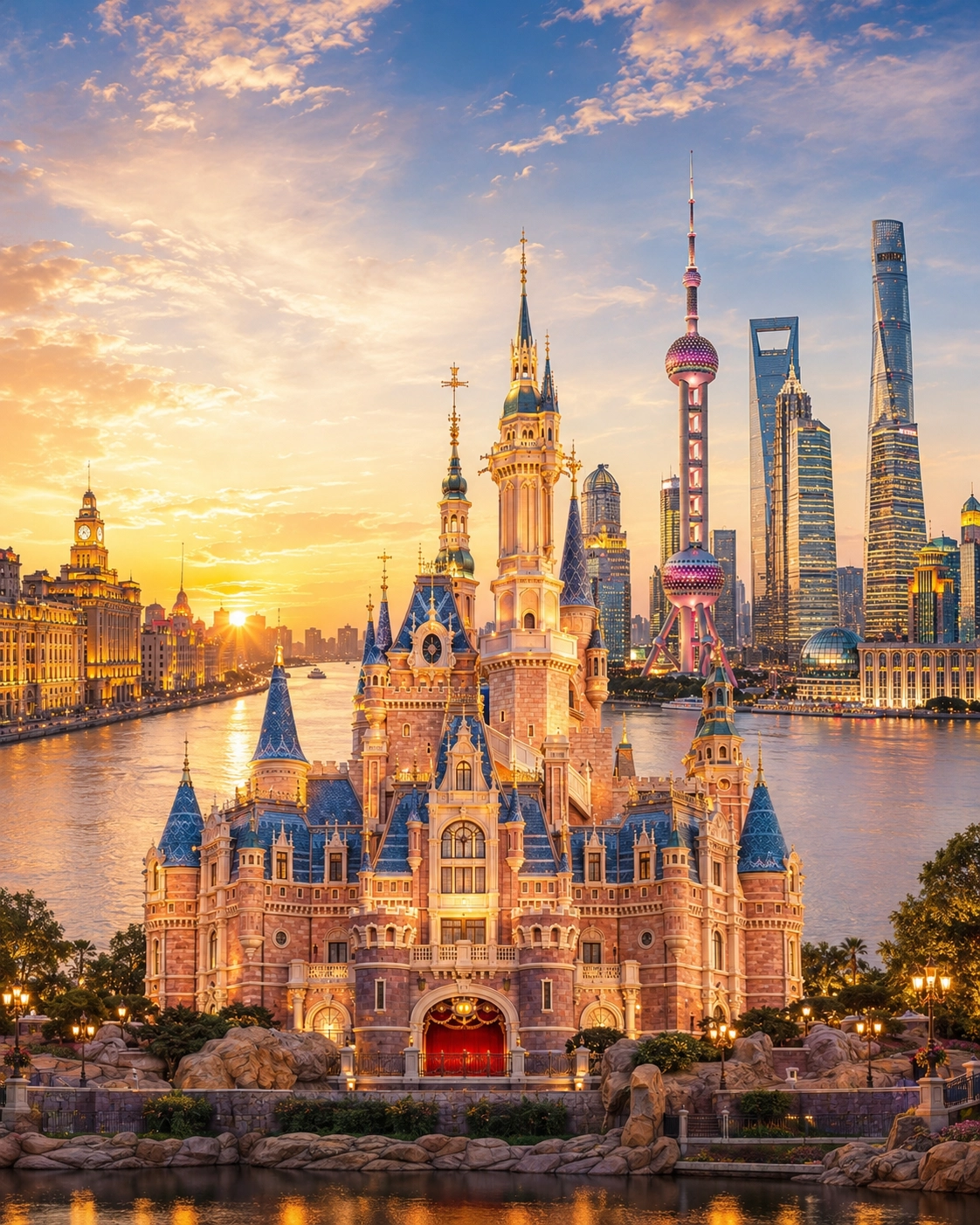 Thượng Hải Kỳ Diệu 3N2D – Trọn Ngày Disneyland & Thành Phố Không Ngủ